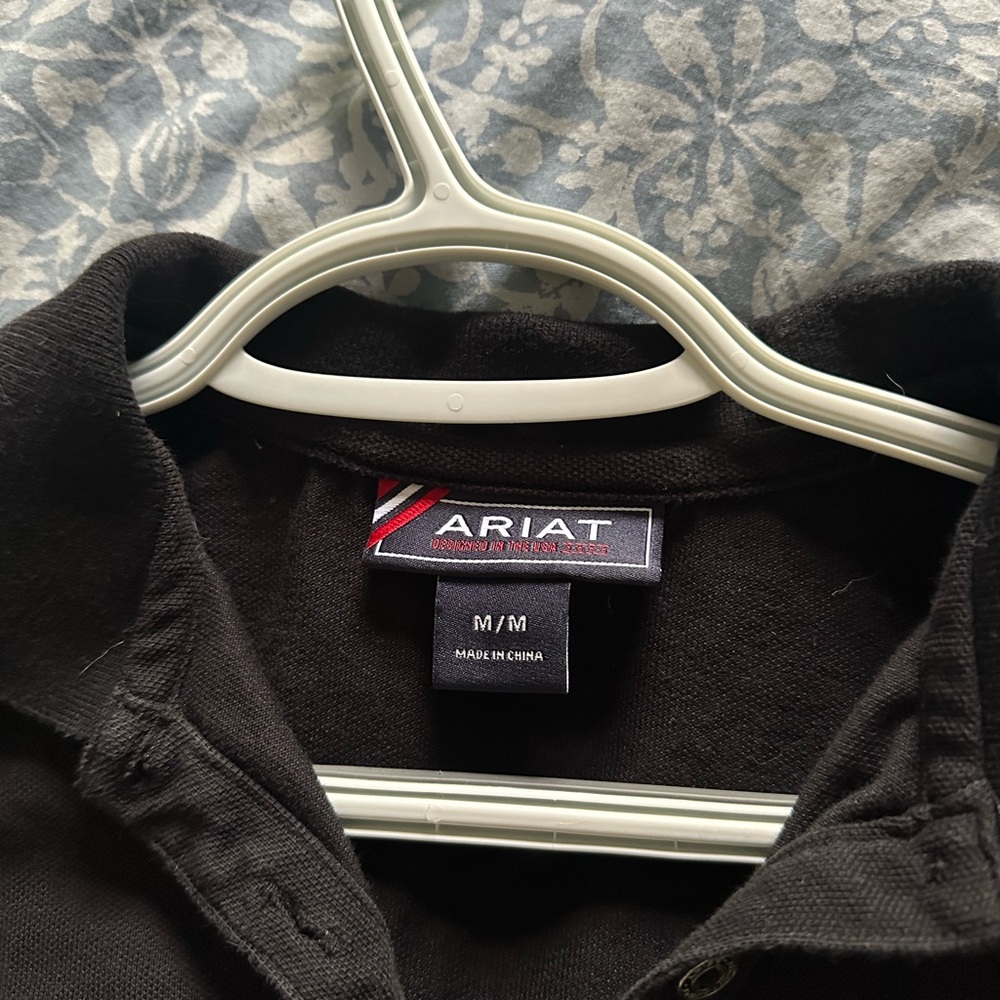 Ariat Black Polo Shirt - Picture 3 of 3
